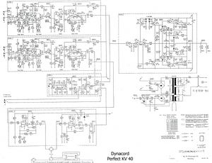 Dynacord Perfect KV 40 Schematic