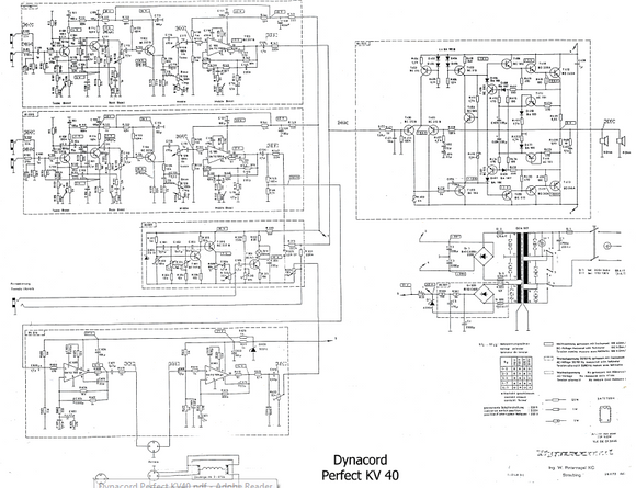 Dynacord Perfect KV 40 Schematic