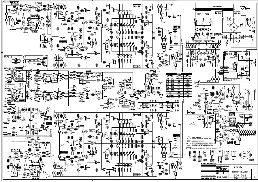 Dynacord S900 S1200 Schematic