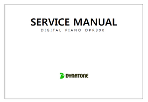 DYNATONE DPR390 Digital Piano Schematics
