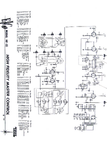 EICO HF-65 Master Control Schematic