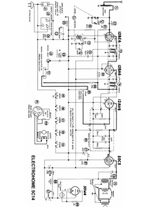 ELECTROHOME 5C14 Radio Schematics