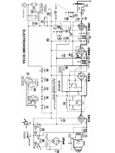 ELECTROHOME 5C18A Radio Schematics