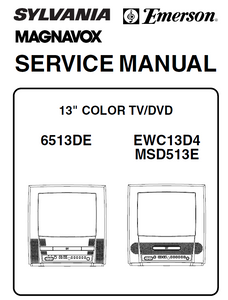 Emerson EWC13D4 Service Manual
