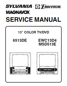 Emerson EWC-13D4 Service Manual