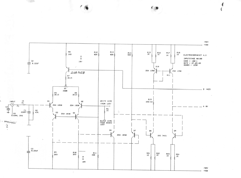 Electrocompaniet_AW100 Power Schematics