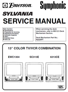 Emerson EWC-1304 Service Manual