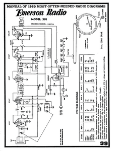 Emerson Radio 591 Schematic