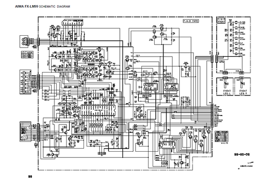 AIWA FX-LM99 Schematic