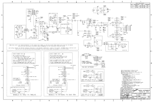 FENDER Bassman TV series Schematics