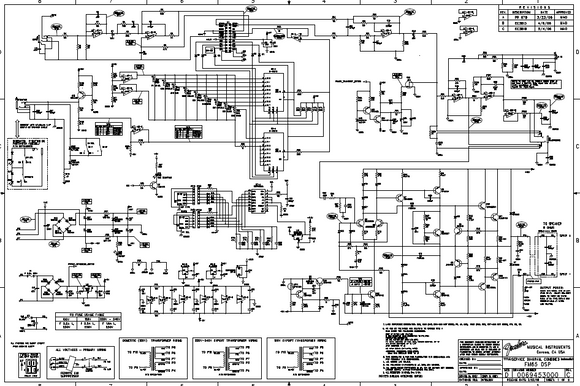 FENDER FM65 DSP Schematic