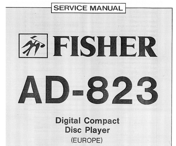 Fischer AD823 Service Manual