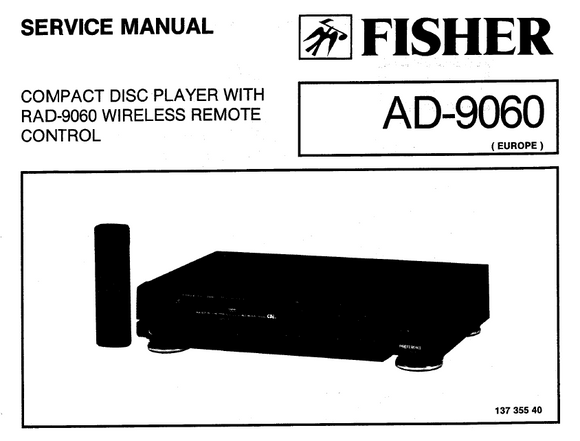 Fischer AD9060 Service Manual