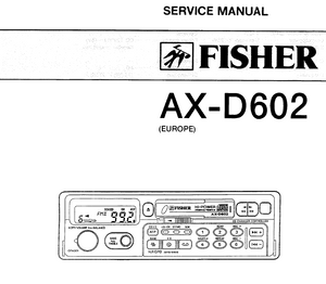 Fischer AX-D602 Service Manual