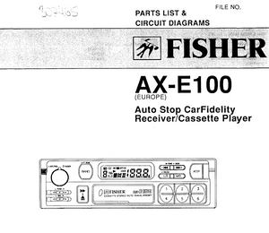 Fischer AX-E100 Service Manual