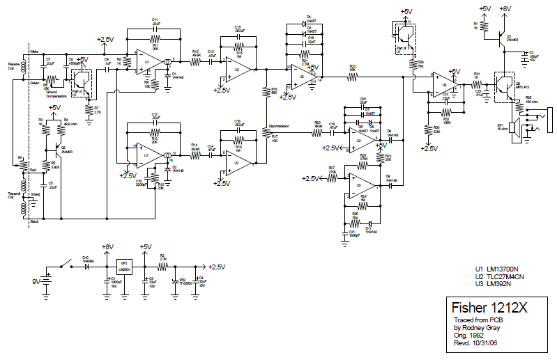 FISHER 1212X Schematic