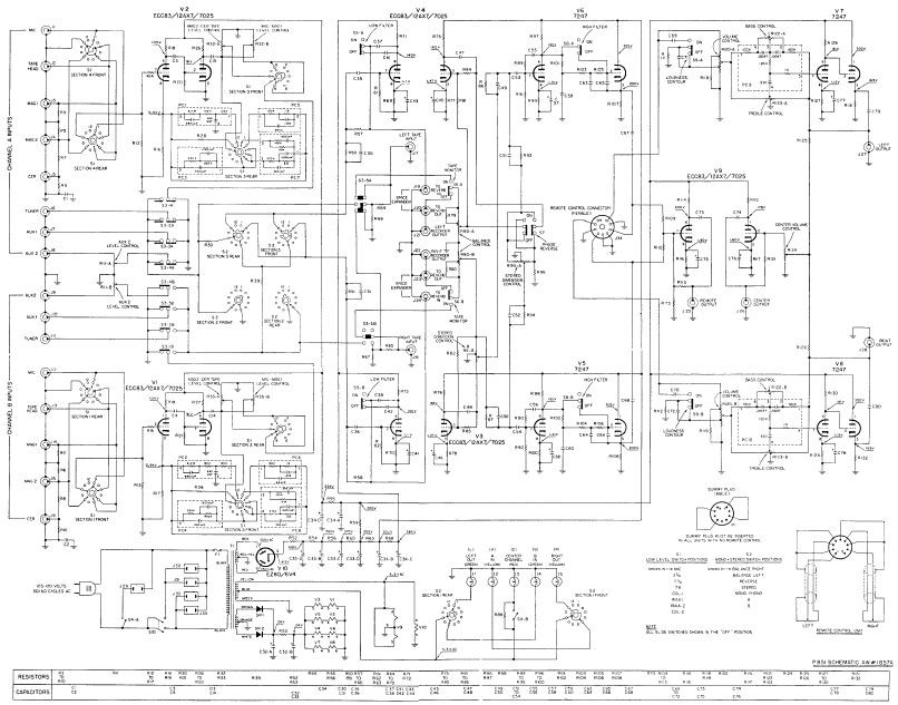 FISHER 400CX Schematics