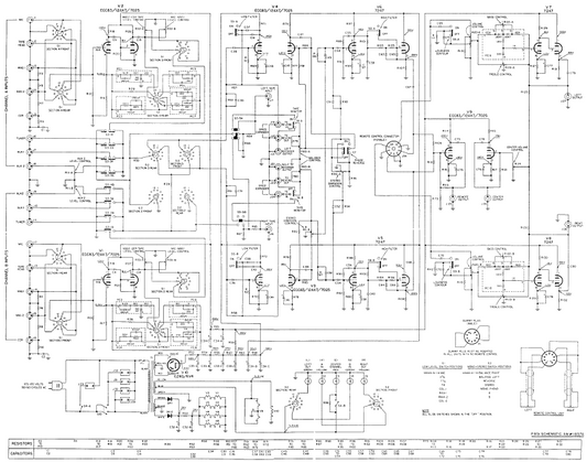 FISHER 400CX Schematics