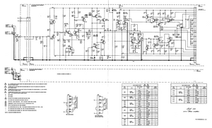 FISHER Model 500 Power Stereo Amplifier Schematics