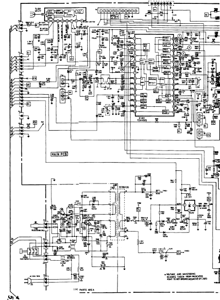 FISHER Model FTM 536 Chassis 057 Colour Television Schematics