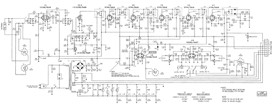 FISHER FM100B Schematics