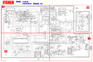 FISHER Model FT 954 Dk Chassis 097 Schematics