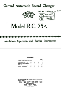 GARRARD MODEL RC-75a_automatic_record_changer_sm