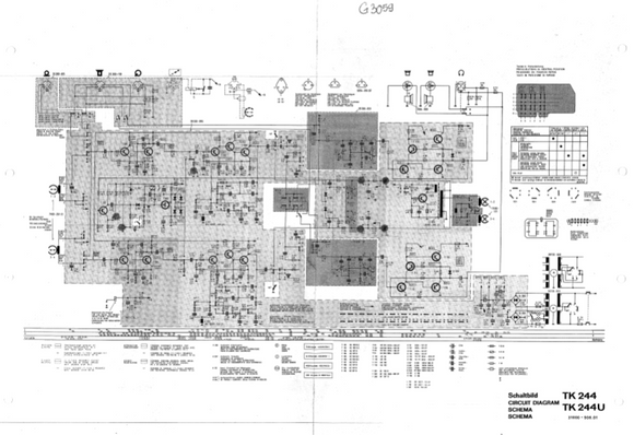 GRUNDIG Model TK 244-244U Schematics