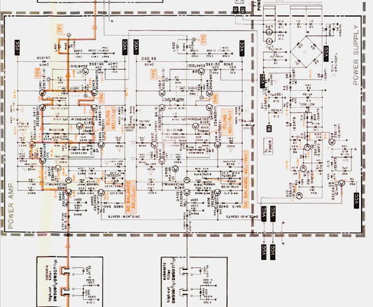 Harman Kardon Model HK490 Schematic