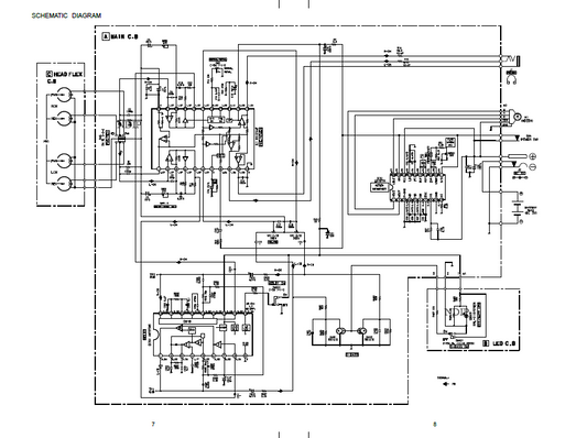 AIWA HS-GM800M3 Schematic