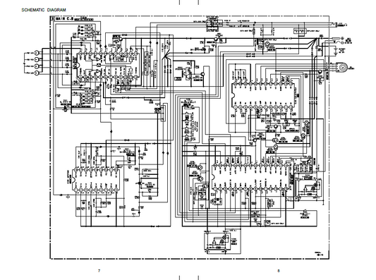 AIWA HS-GMX700-800 Schematic