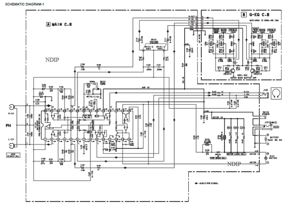 AIWA HS-GS182 Schematic