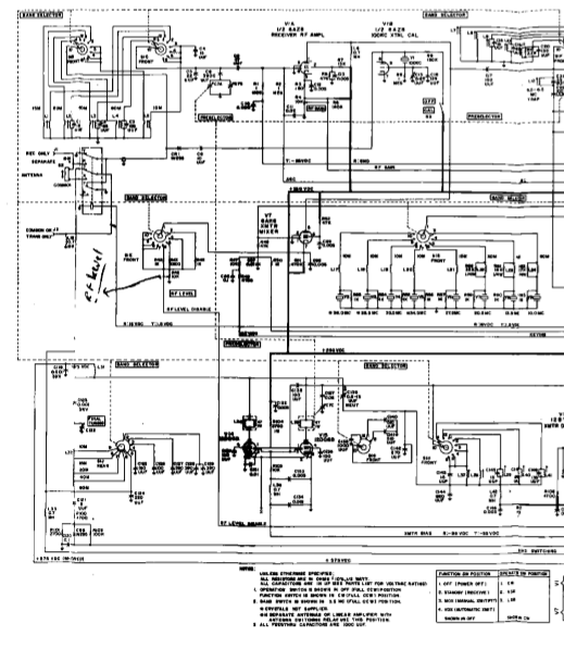 Hallicrafters Model SR-150 Transceiver Schematics
