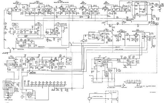 Hallicrafters Model SR-46A Schematic