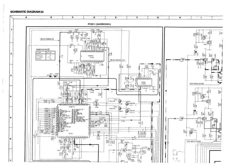 Harman Kardon Model AVR 11 Schematics