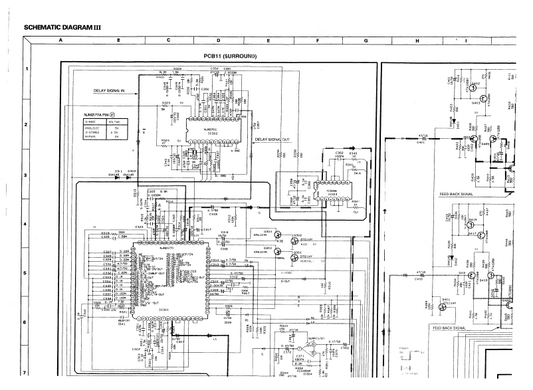 Harman Kardon Model AVR 11 Schematics