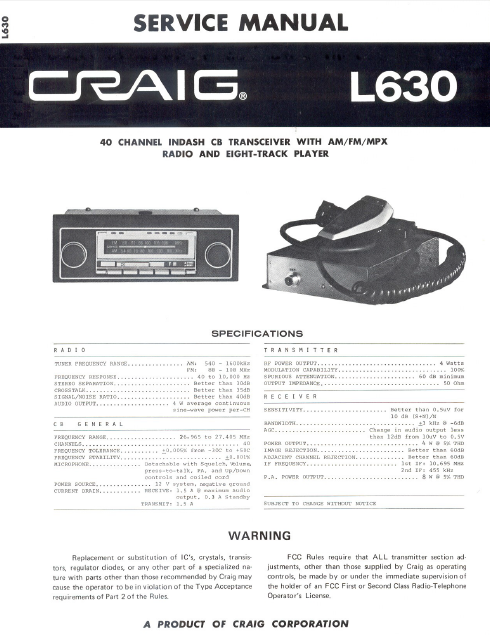 COBRA TO Cybernet-L630 Service Manual