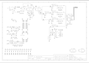 BEHRINGER LC2414 Eurolight rev E Schematics