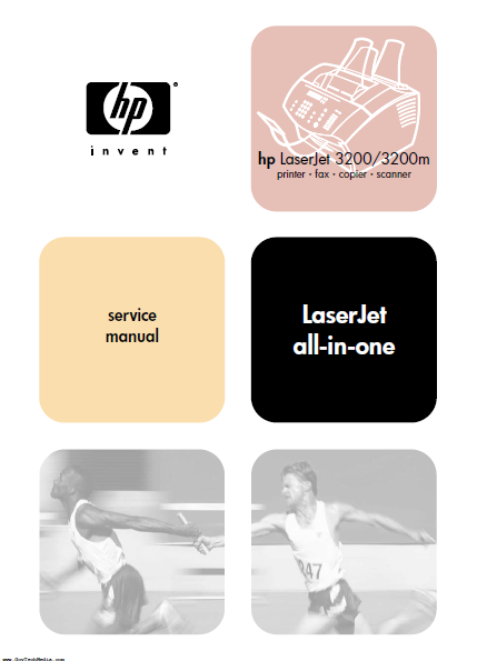 Hewlett Packard LaserJet 3200-3200m All-in-one Service Manual