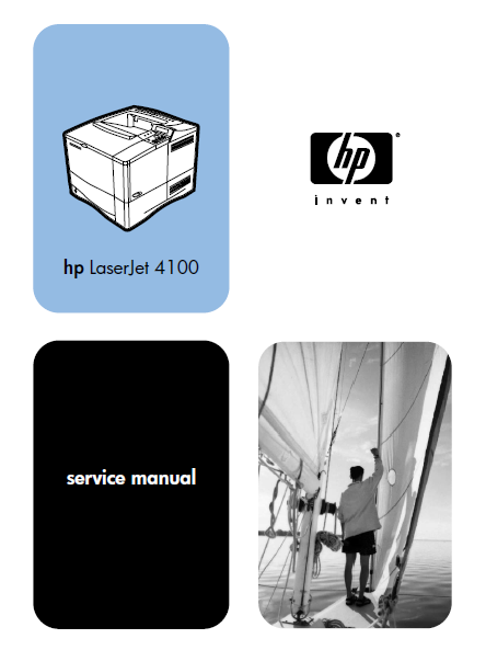 Hewlett Packard LaserJet 4100 Service Manual
