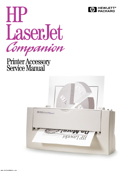 Hewlett Packard LaserJet Companion Printer Accessory Service Manual