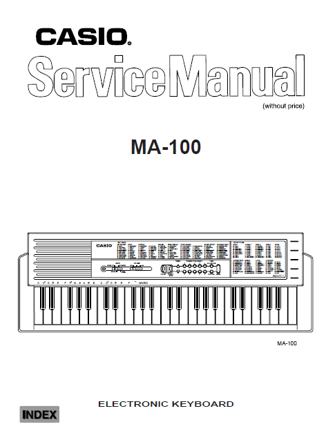 Audio TO Clearcom-MA100 Service Manual