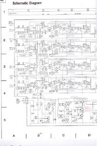 ALPINE MRV-F400 Channel Power Amplifier Schematics