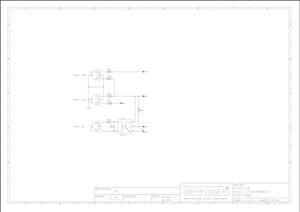 BEHRINGER MIDI-CE Interface rev H Schematic