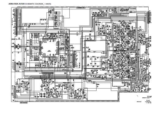 AIWA NSX-AV540 Schematics
