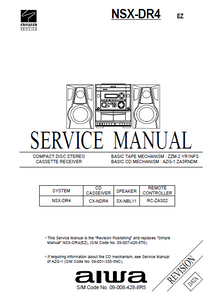 AIWA NSX-DR4 Service Manual