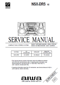 AIWA NSX-DR5 Service Manual