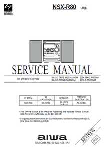 AIWA NSX-R80 Service Manual