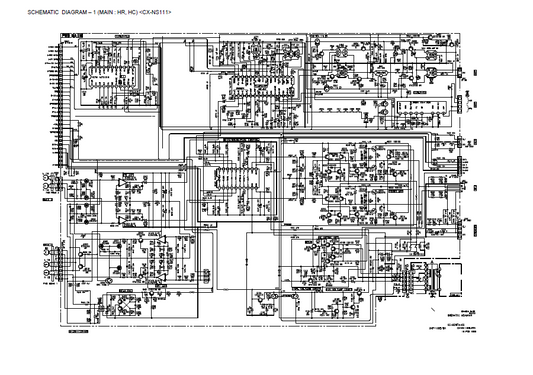 AIWA CX-NS111 Schematics