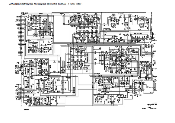 AIWA NSX-S201_202_203...XG-S202_208 SCH Service Manual